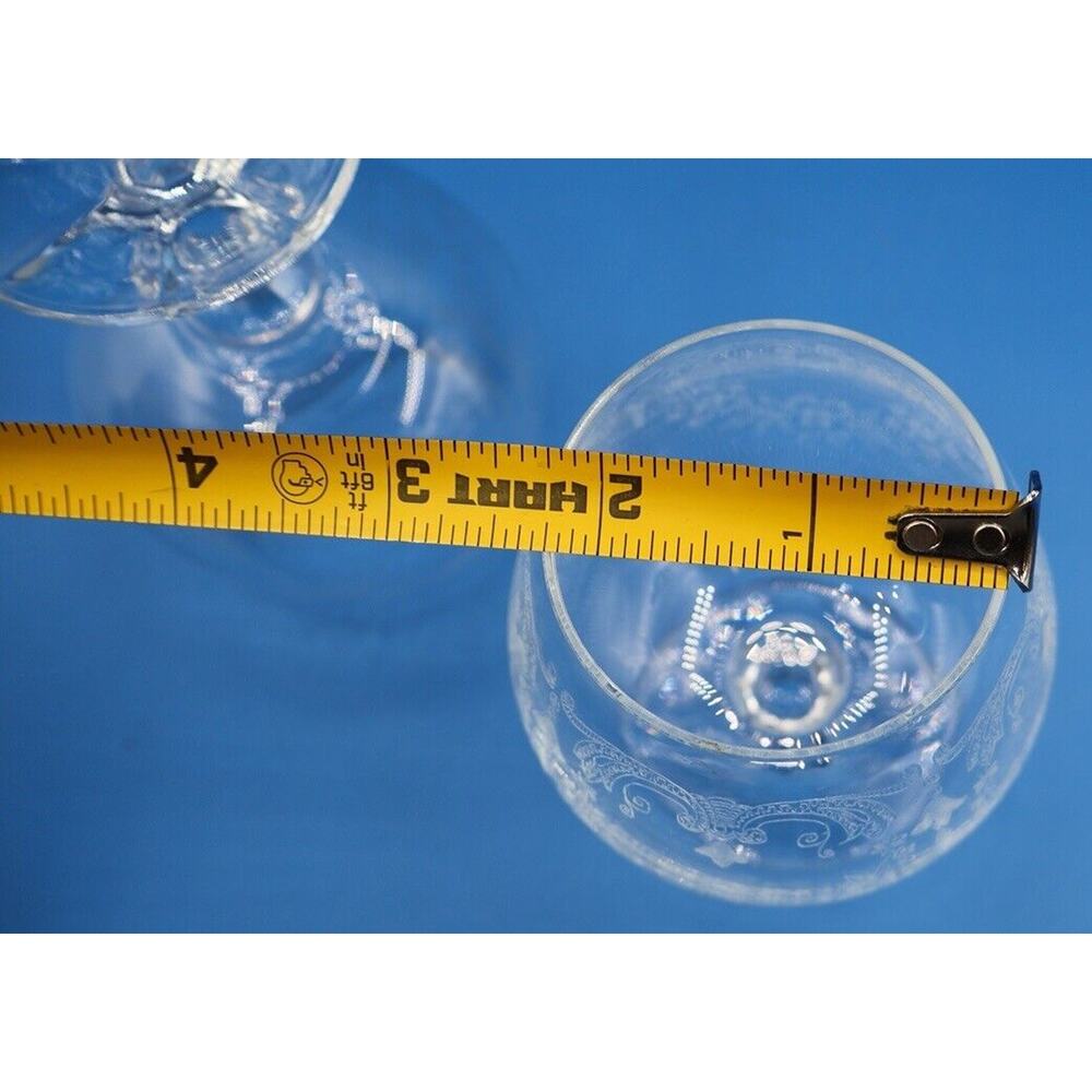 Bohemia Cascade Fine Lead Crystal Brandy Glasses 4.75'' - Set of 2 *Pre-Owned* - Picture 8 of 11